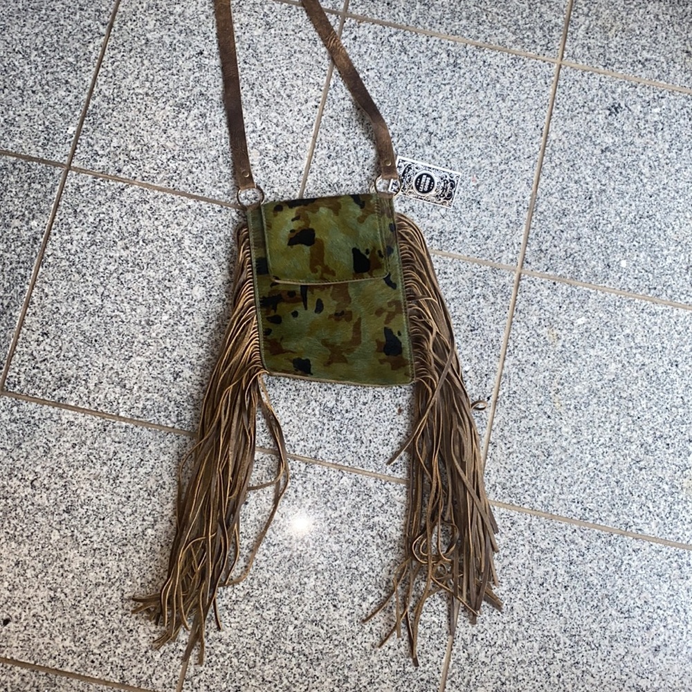Leather Crossbody Bag - Picture 2 of 12